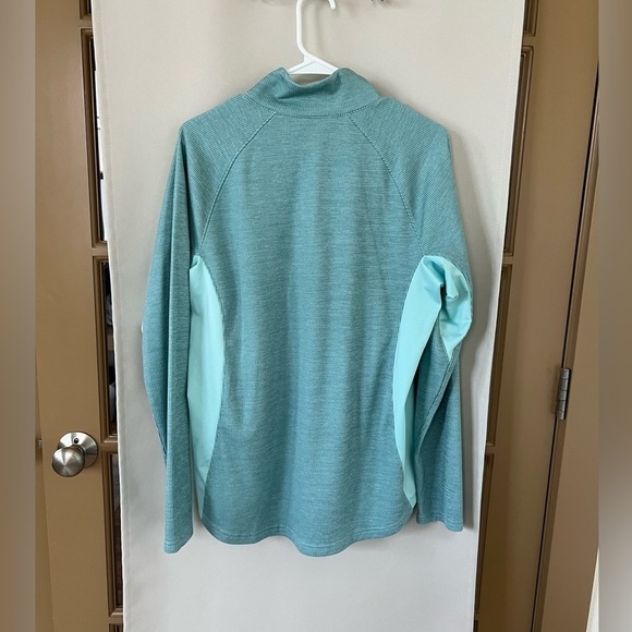 Swiss Alps Womens Large Blue‎ Quarter Snap Pullover - Picture 4 of 8